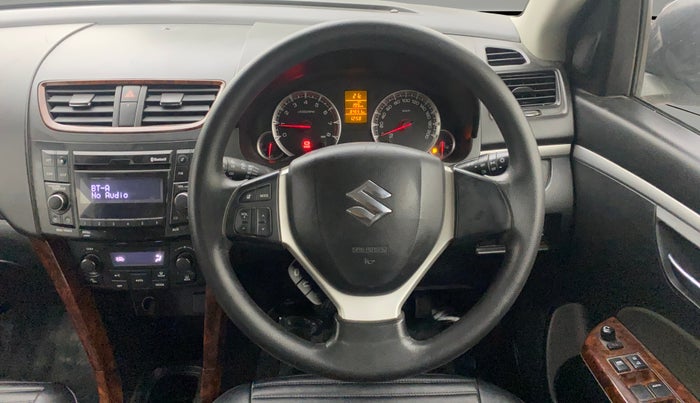 2015 Maruti Swift ZXI, Petrol, Manual, 64,608 km, Steering Wheel Close Up