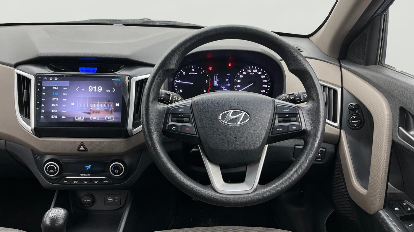 2016 Hyundai Creta SX PLUS 1.6 DIESEL, Diesel, Manual, 36,812 km, Steering Wheel Close Up