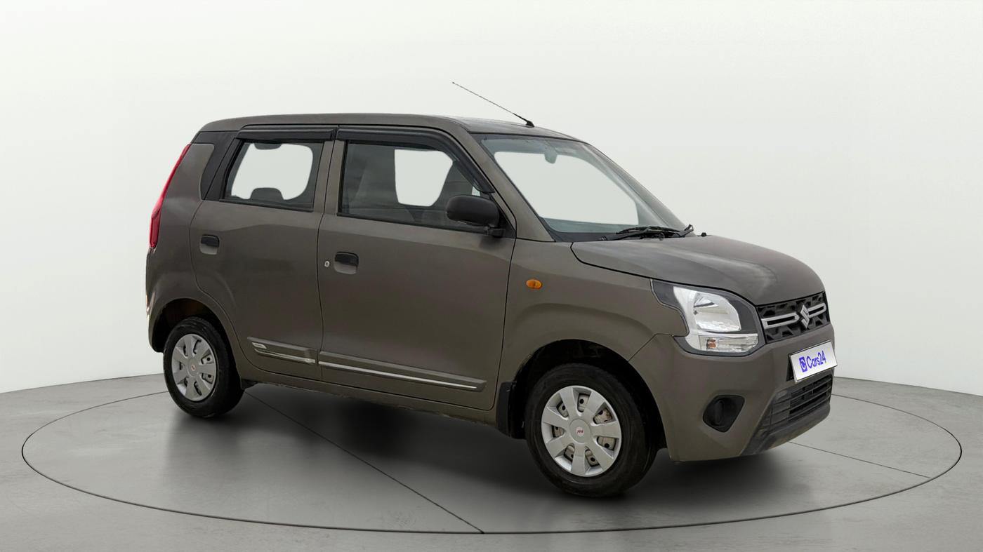 2019 Maruti New Wagon-R LXI CNG 1.0, CNG, Manual, 1,11,144 km, Right Front Diagonal