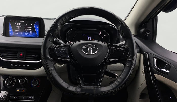 2022 Tata NEXON XZ PETROL, Petrol, Manual, 36,286 km, Steering Wheel Close Up