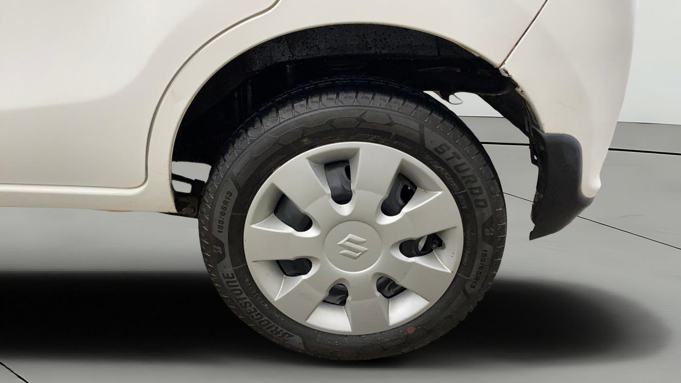 2015 Maruti Alto K10 VXI, Petrol, Manual, 37,399 km, Left Rear Wheel