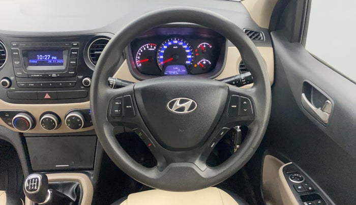 2014 Hyundai Xcent S (O) 1.2, Petrol, Manual, 72,476 km, Steering Wheel Close Up