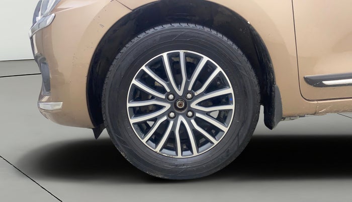 2018 Maruti Dzire ZXI PLUS AMT, Petrol, Automatic, 59,430 km, Left Front Wheel