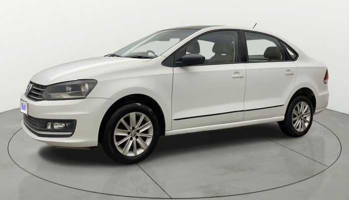 2016 Volkswagen Vento HIGHLINE PETROL AT, Petrol, Automatic, 1,14,318 km, Left Front Diagonal