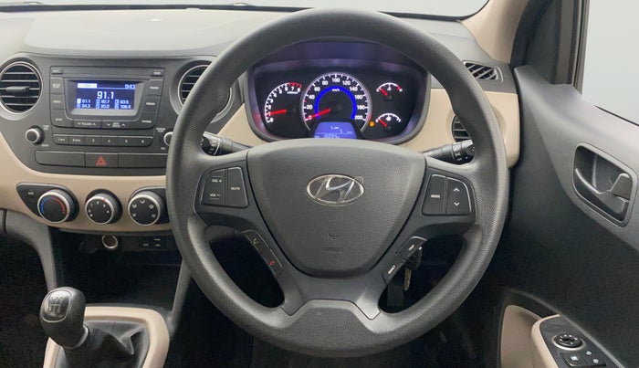 2018 Hyundai Grand i10 MAGNA 1.2 KAPPA VTVT, Petrol, Manual, 18,860 km, Steering Wheel Close Up
