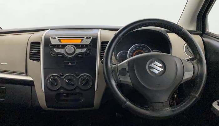 2014 Maruti Wagon R 1.0 VXI, CNG, Manual, 1,10,793 km, Steering Wheel Close Up
