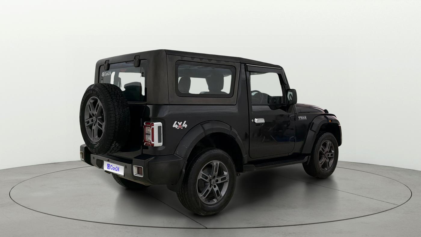 2021 Mahindra Thar LX HT PETROL 4WD MT, Petrol, Manual, 75,156 km, Right Back Diagonal