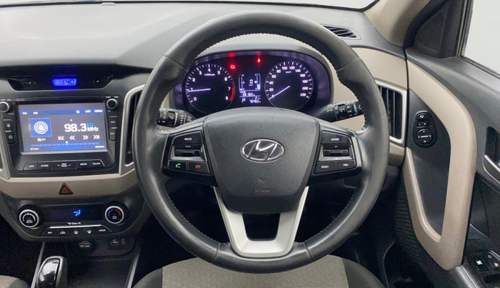 2017 Hyundai Creta SX PLUS AT 1.6 PETROL, Petrol, Automatic, 78,462 km, Steering Wheel Close Up