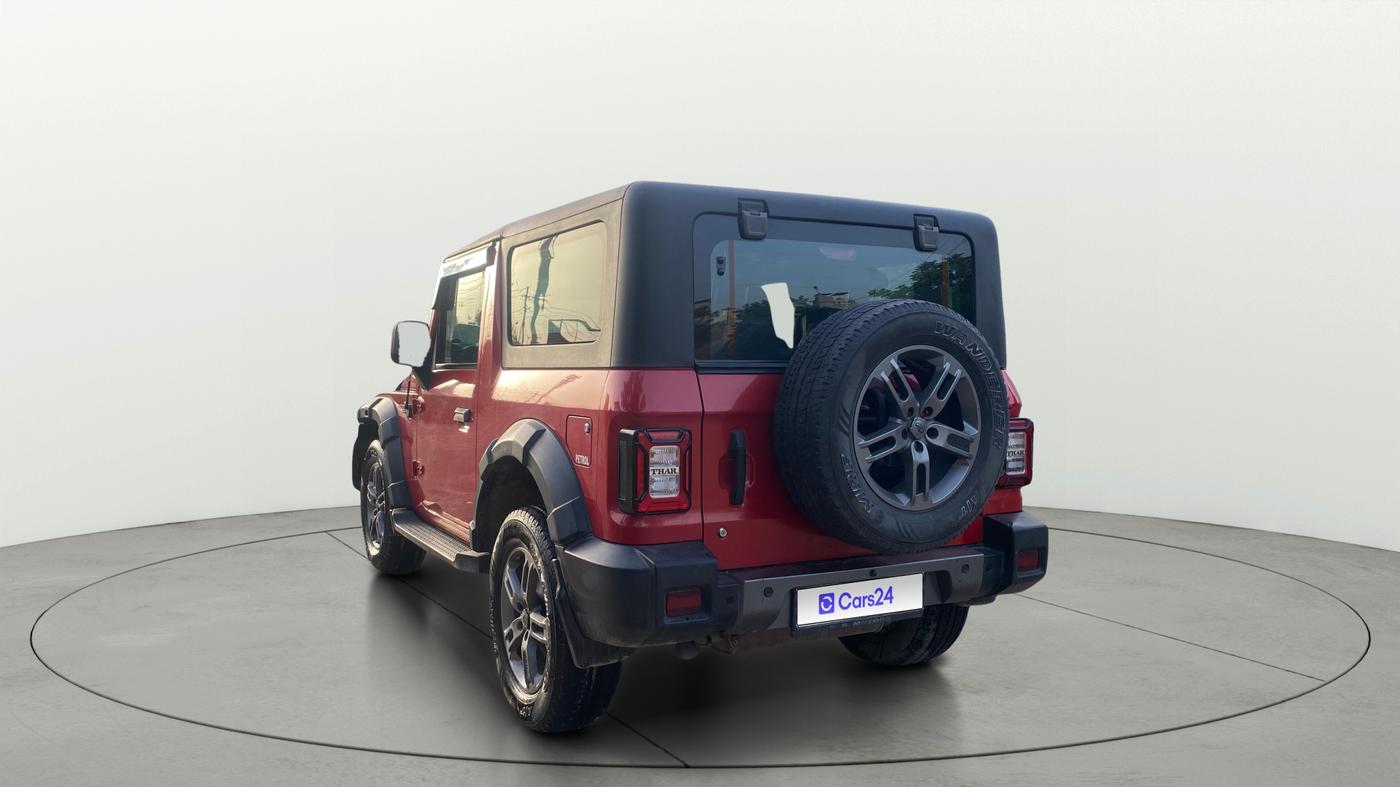 2022 Mahindra Thar LX HT PETROL 4WD MT, Petrol, Manual, 55,340 km, Left Back Diagonal