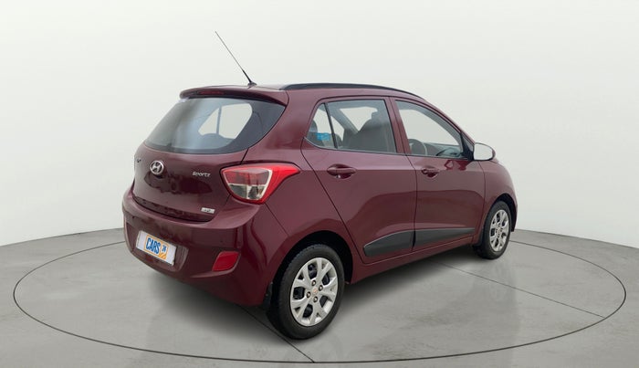 2016 Hyundai Grand i10 SPORTZ 1.2 KAPPA VTVT, Petrol, Manual, 32,353 km, Right Back Diagonal