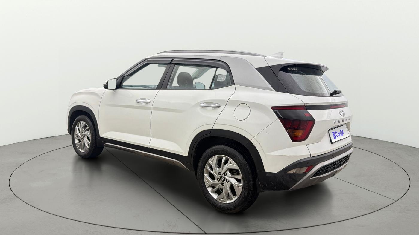 2022 Hyundai Creta SX 1.5 DIESEL, Diesel, Manual, 80,607 km, Left Back Diagonal