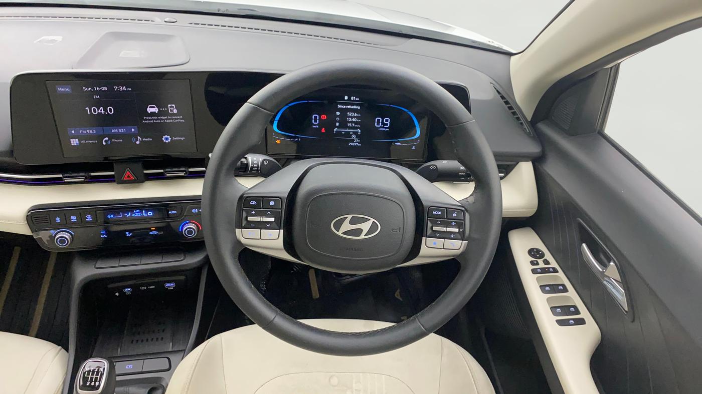 2024 Hyundai Verna SX 1.5 l MPI, Petrol, Manual, 29,697 km, Steering Wheel Close Up