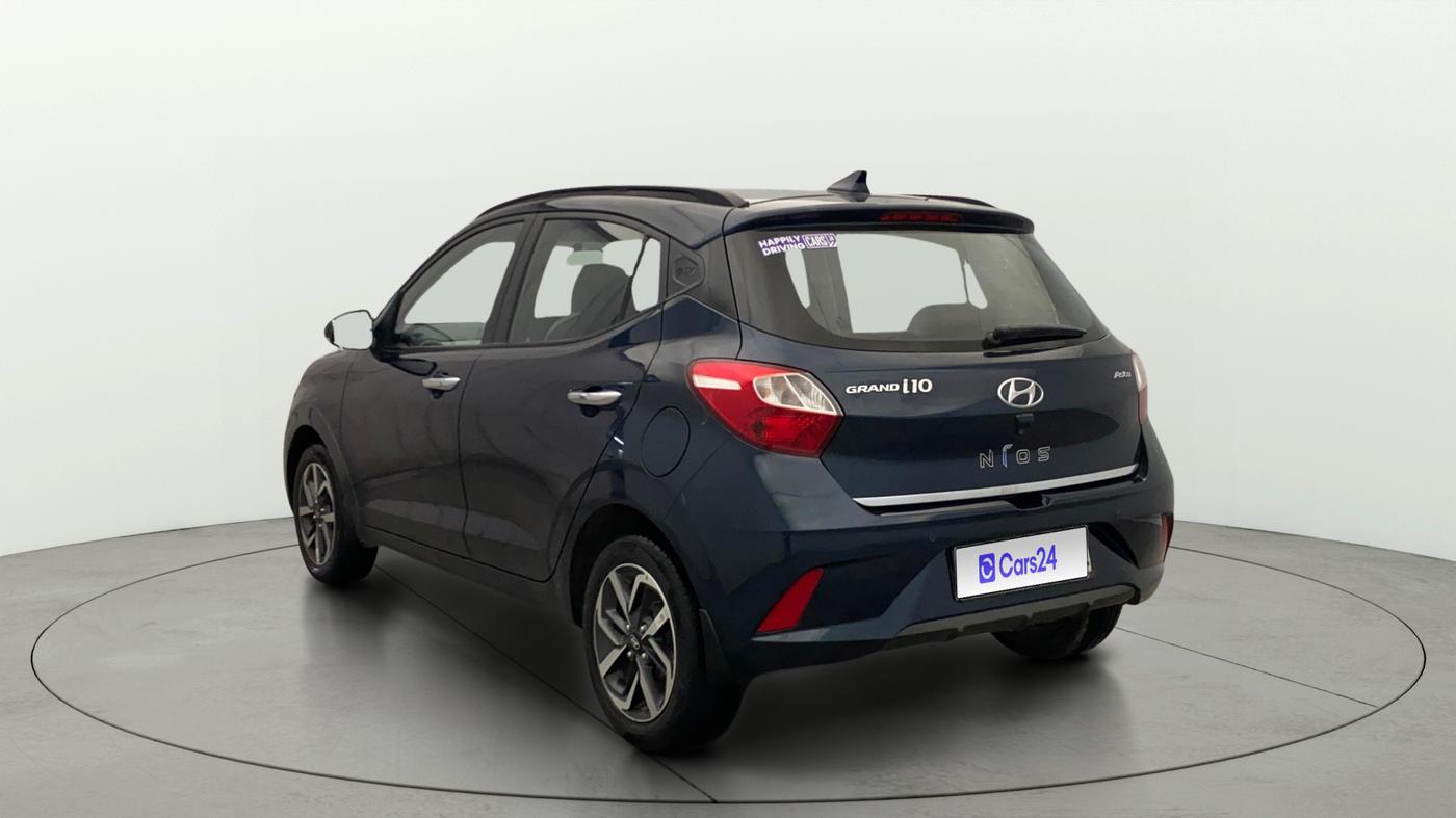 2022 Hyundai GRAND I10 NIOS ASTA 1.2 KAPPA VTVT, Petrol, Manual, 34,555 km, Left Back Diagonal