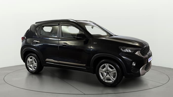 2021 KIA SONET HTX 1.0 IMT, Petrol, Manual, 98,858 km, Right Front Diagonal