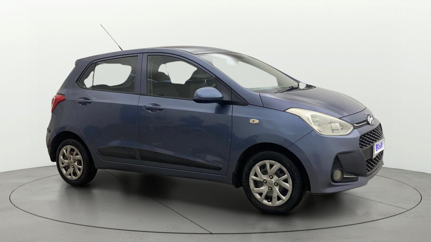 2017 Hyundai Grand i10 MAGNA 1.2 KAPPA VTVT, Petrol, Manual, 1,17,296 km, Right Front Diagonal
