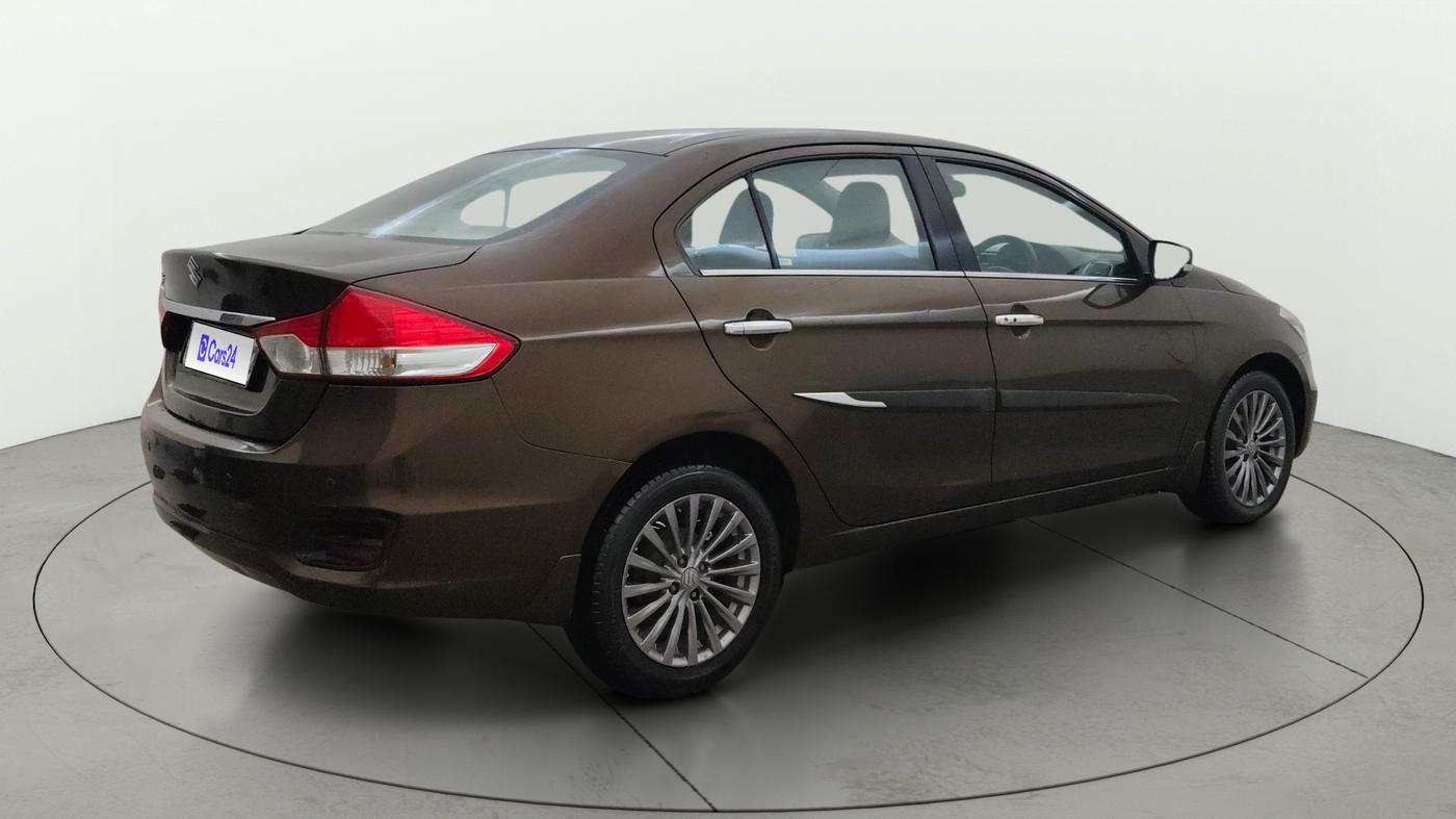2018 Maruti Ciaz ALPHA  AT 1.4  PETROL, Petrol, Automatic, 1,19,600 km, Right Back Diagonal