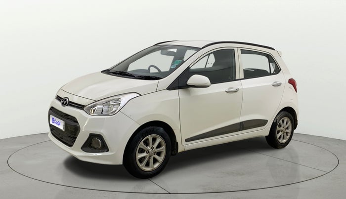2014 Hyundai Grand i10 ASTA AT 1.2 KAPPA VTVT, Petrol, Automatic, 45,077 km, Left Front Diagonal