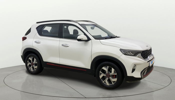 2021 KIA SONET GTX PLUS 1.5 AT, Diesel, Automatic, 63,914 km, Right Front Diagonal
