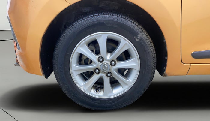 2016 Hyundai Grand i10 ASTA AT 1.2 KAPPA VTVT, Petrol, Automatic, 54,831 km, Left Front Wheel