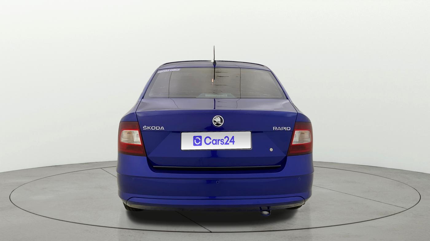 2020 Skoda Rapid AMBITION AT TSI, Petrol, Automatic, 1,03,591 km, Back/Rear