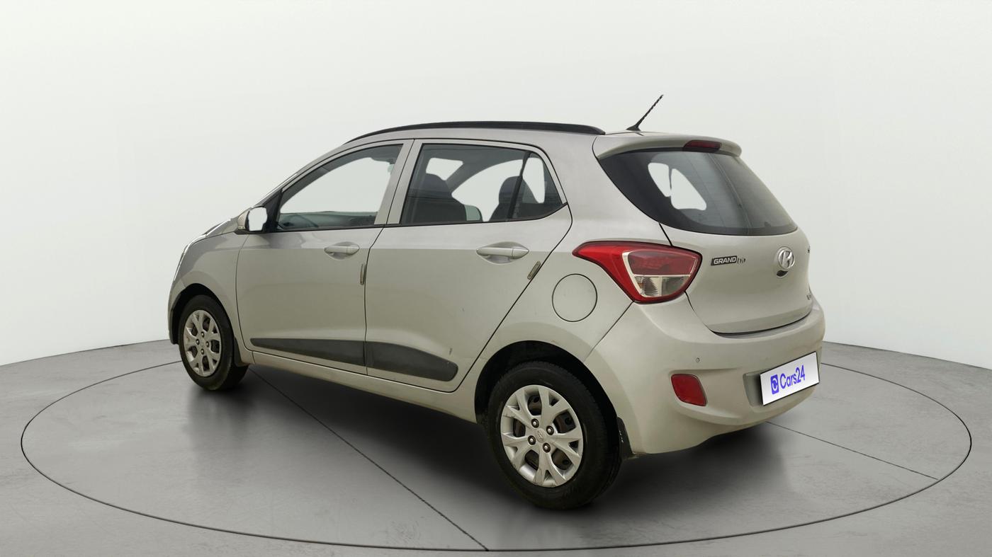2015 Hyundai Grand i10 SPORTZ 1.1 CRDI, Diesel, Manual, 97,024 km, Left Back Diagonal