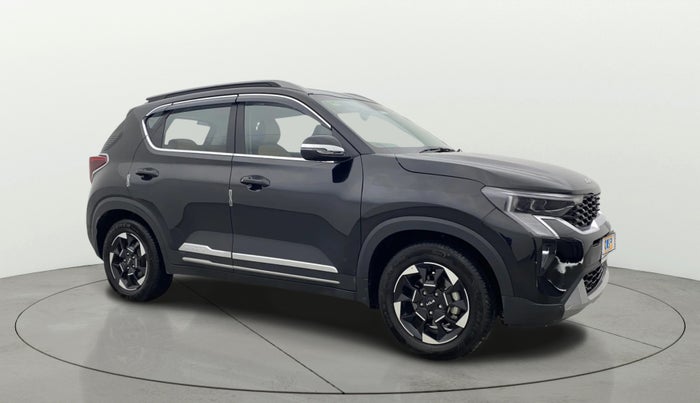 2024 KIA SONET HTX PLUS 1.0 TURBO PETROL IMT, Petrol, Manual, 11,644 km, Right Front Diagonal