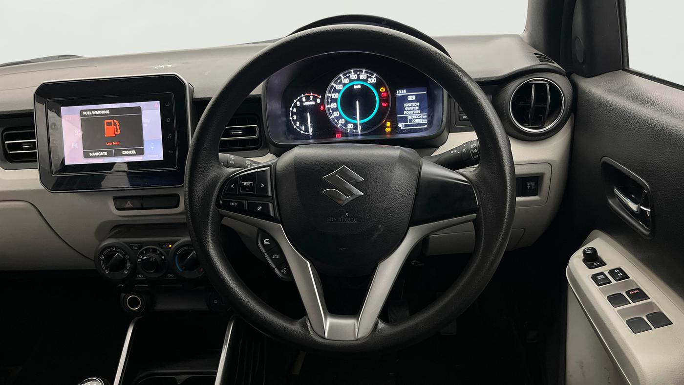 2023 Maruti IGNIS ZETA 1.2, Petrol, Manual, 22,871 km, Steering Wheel Close Up