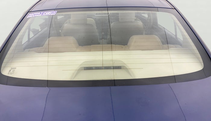 2017 Maruti Ciaz SIGMA 1.4 MT PETROL, Petrol, Manual, 90,850 km, Rear Windshield