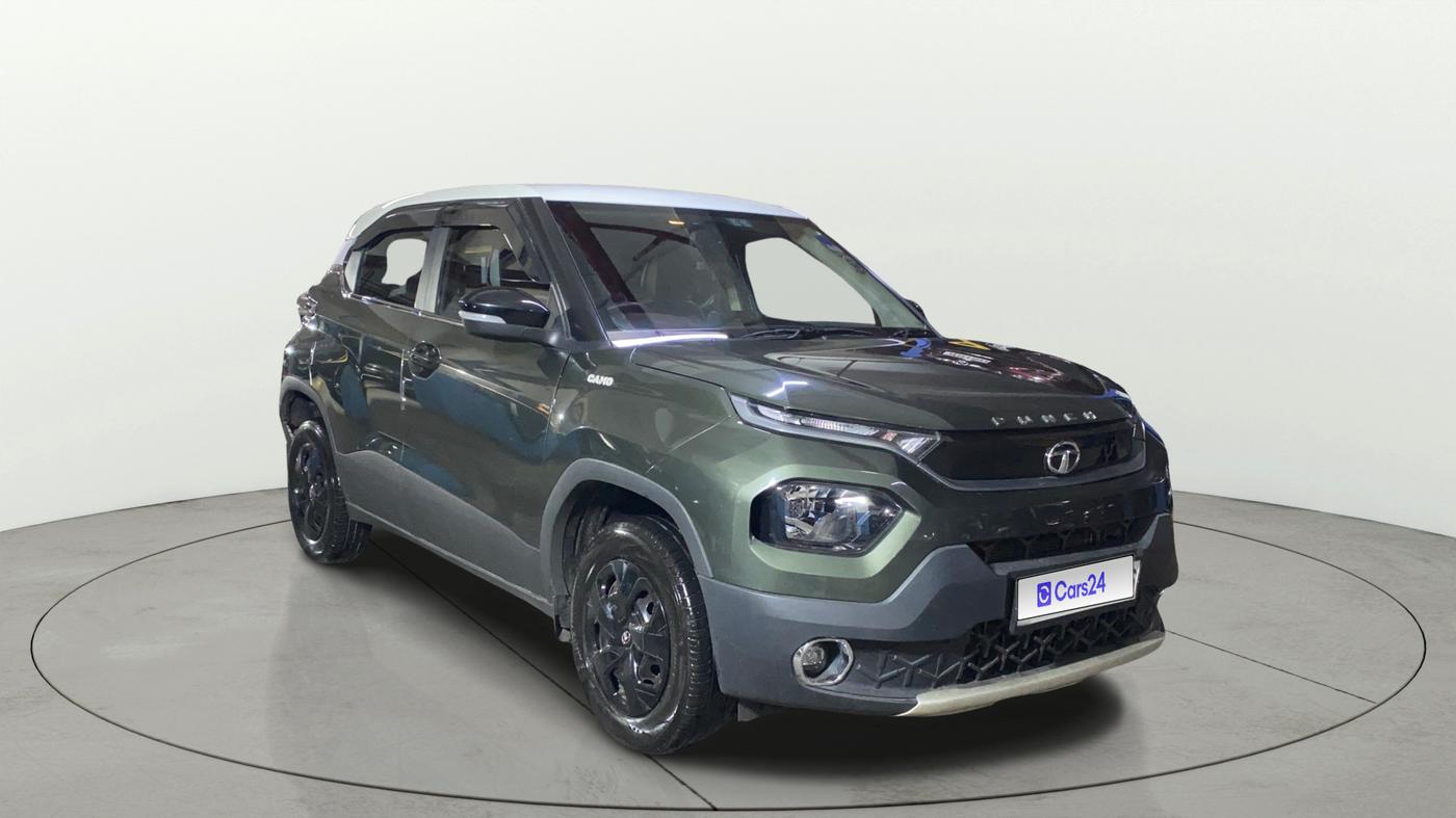 2023 Tata PUNCH ADVENTURE CAMO MT, Petrol, Manual, 18,949 km, Right Front Diagonal