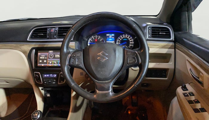 2021 Maruti Ciaz ALPHA 1.5 SHVS PETROL, Petrol, Manual, 78,666 km, Steering Wheel Close Up