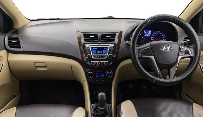 2015 Hyundai Verna FLUIDIC 1.6 CRDI S 4S, Diesel, Manual, 1,11,010 km, Dashboard