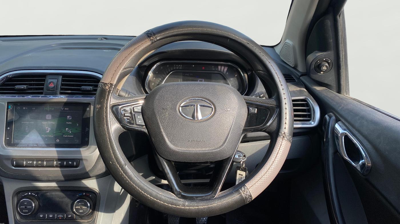 2019 Tata TIGOR XZ PLUS PETROL, Petrol, Manual, 1,05,756 km, Steering Wheel Close Up