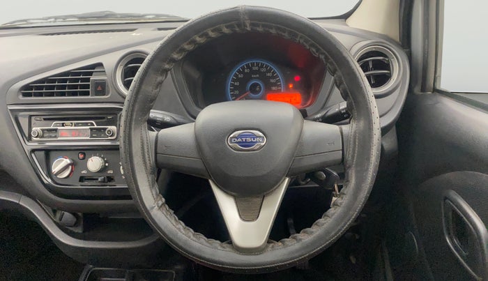 2017 Datsun Redi Go T (O), Petrol, Manual, 65,268 km, Steering Wheel Close Up