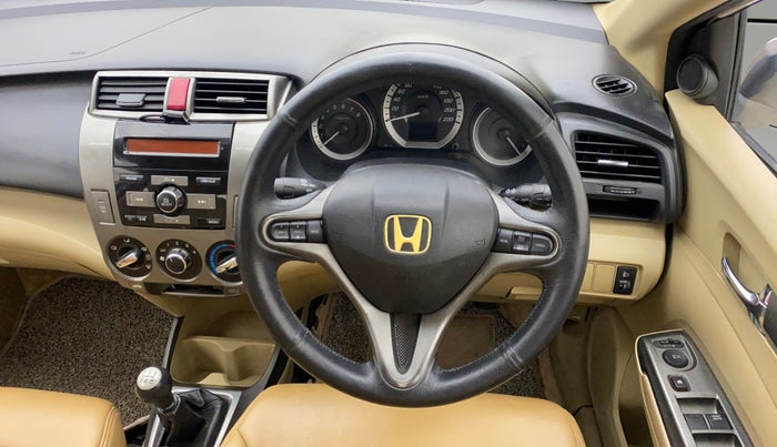 2012 Honda City 1.5L I-VTEC V MT, Petrol, Manual, 99,078 km, Steering Wheel Close Up