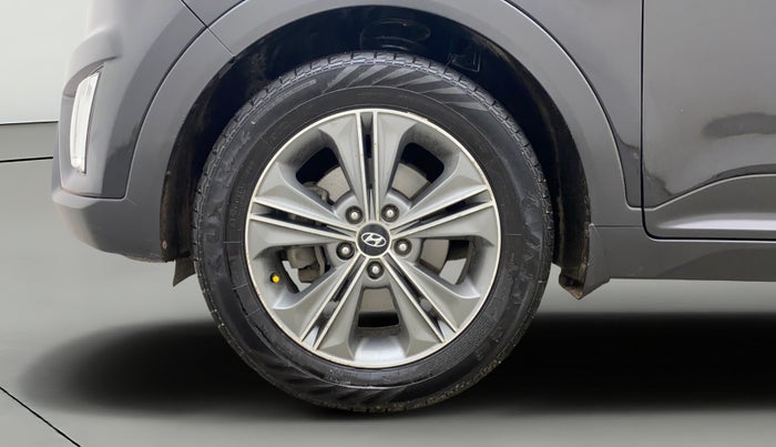 2017 Hyundai Creta SX PLUS AT 1.6 DIESEL, Diesel, Automatic, 96,995 km, Left Front Wheel