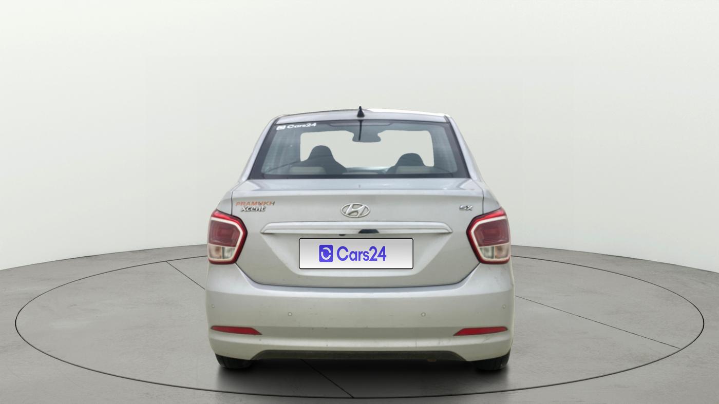 2015 Hyundai Xcent SX AT 1.2 (O), Petrol, Automatic, 19,691 km, Back/Rear