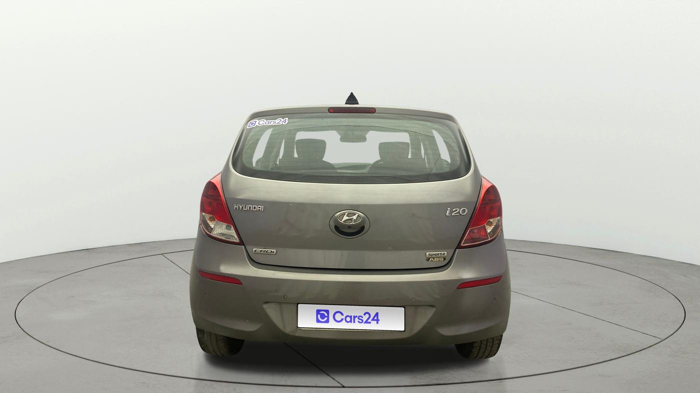 2014 Hyundai Elite i20 SPORTZ 1.4 CRDI, Diesel, Manual, 1,37,256 km, Back/Rear