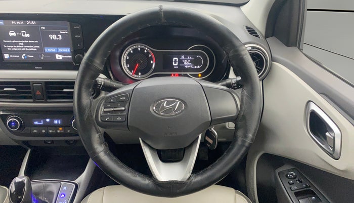 2020 Hyundai GRAND I10 NIOS SPORTZ AMT 1.2 KAPPA VTVT, Petrol, Automatic, 46,476 km, Steering Wheel Close Up