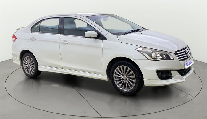 2017 Maruti Ciaz S 1.4 MT PETROL, Petrol, Manual, 53,895 km, Right Front Diagonal