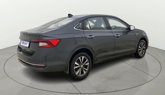 2023 Skoda SLAVIA STYLE 1.0L TSI AT, Petrol, Automatic, 54,830 km, Right Back Diagonal