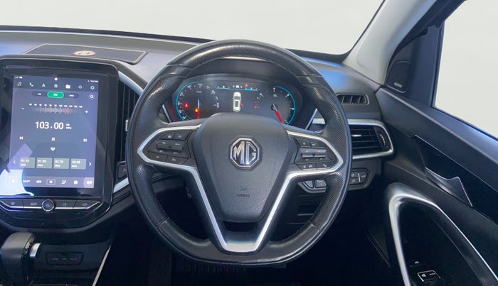 2020 MG HECTOR SHARP 1.5 DCT PETROL, Petrol, Automatic, 86,834 km, Steering Wheel Close Up