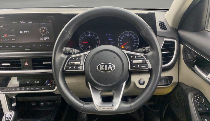 2020 KIA SELTOS HTX 1.5 PETROL, Petrol, Manual, 46,796 km, Steering Wheel Close Up