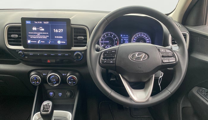 2021 Hyundai VENUE SX 1.0 TURBO IMT, Petrol, Manual, 51,465 km, Steering Wheel Close Up