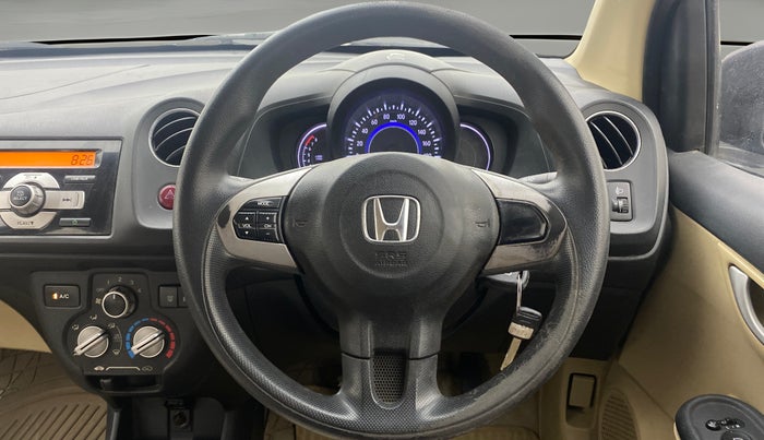2015 Honda Amaze 1.2L I-VTEC VX, Petrol, Manual, 83,389 km, Steering Wheel Close Up