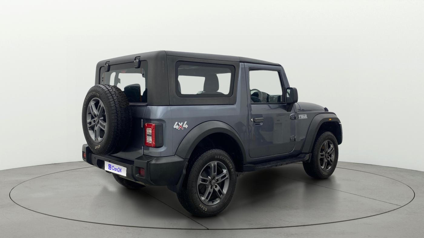 2022 Mahindra Thar LX PETROL HT 4WD AT, Petrol, Automatic, 20,807 km, Right Back Diagonal