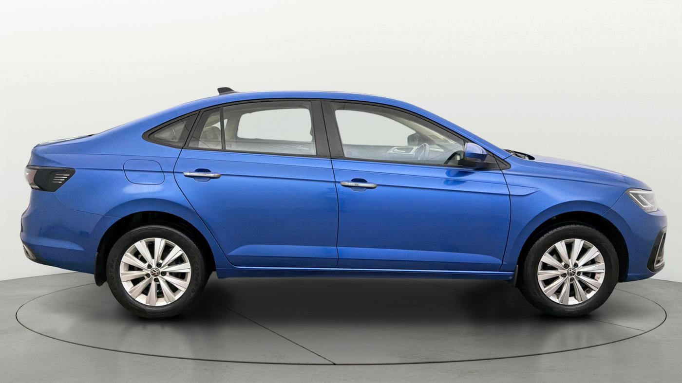 2022 Volkswagen VIRTUS HIGHLINE TSI 1.0 MT, Petrol, Manual, 37,119 km, Right Side View