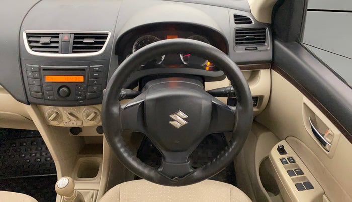 2012 Maruti Swift Dzire VXI, Petrol, Manual, 65,844 km, Steering Wheel Close Up