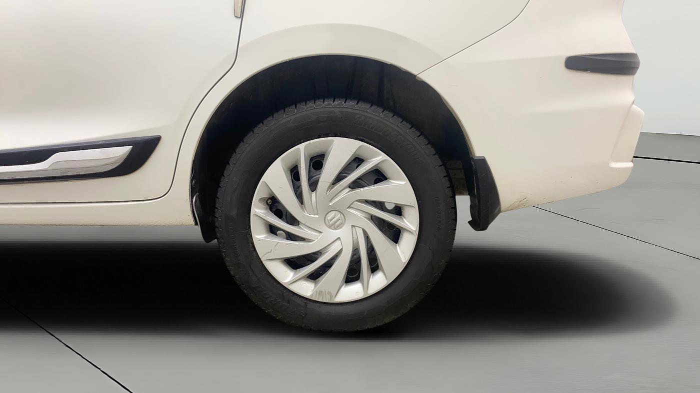 2023 Maruti Ertiga   VXI (O) CNG, CNG, Manual, 69,870 km, Left Rear Wheel
