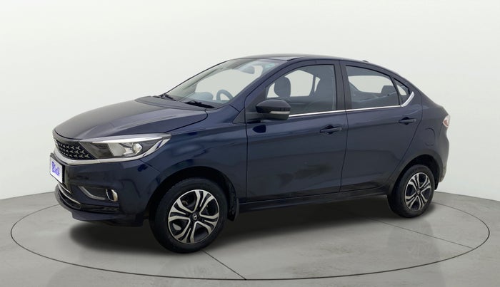 2022 Tata TIGOR XZ PLUS CNG, CNG, Manual, 75,845 km, Left Front Diagonal