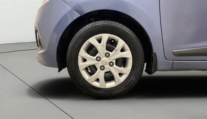 2014 Hyundai Grand i10 SPORTZ 1.2 KAPPA VTVT, Petrol, Manual, 74,156 km, Left Front Wheel